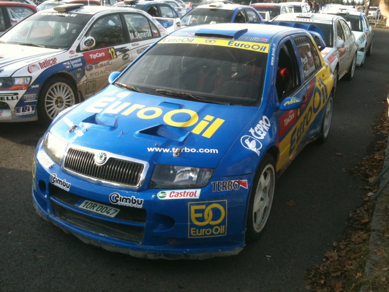 Fabia S2000 V.Pech jelo to jak šílený.