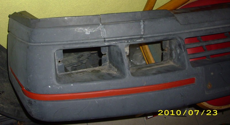 pak už to stačí jen zabrousit a natřít na černo