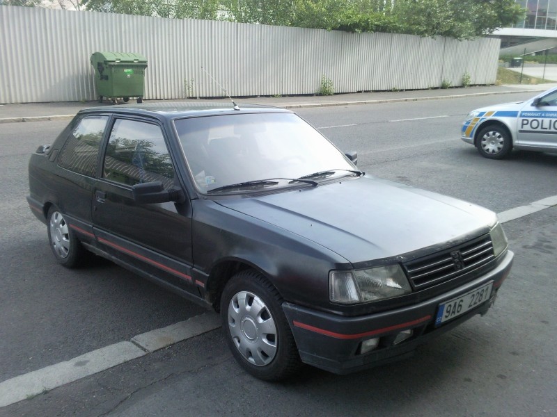 a pro Štepána 309 GTi u Sazka arény