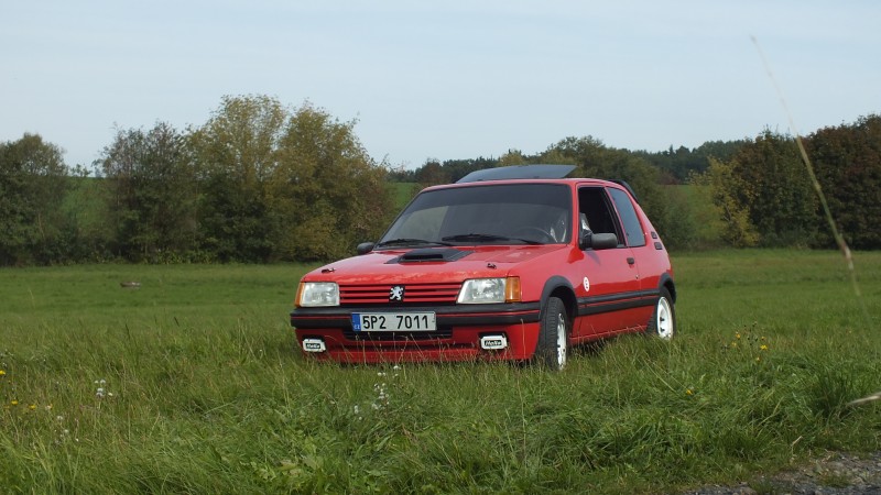 Původní stav ještě s naftou.